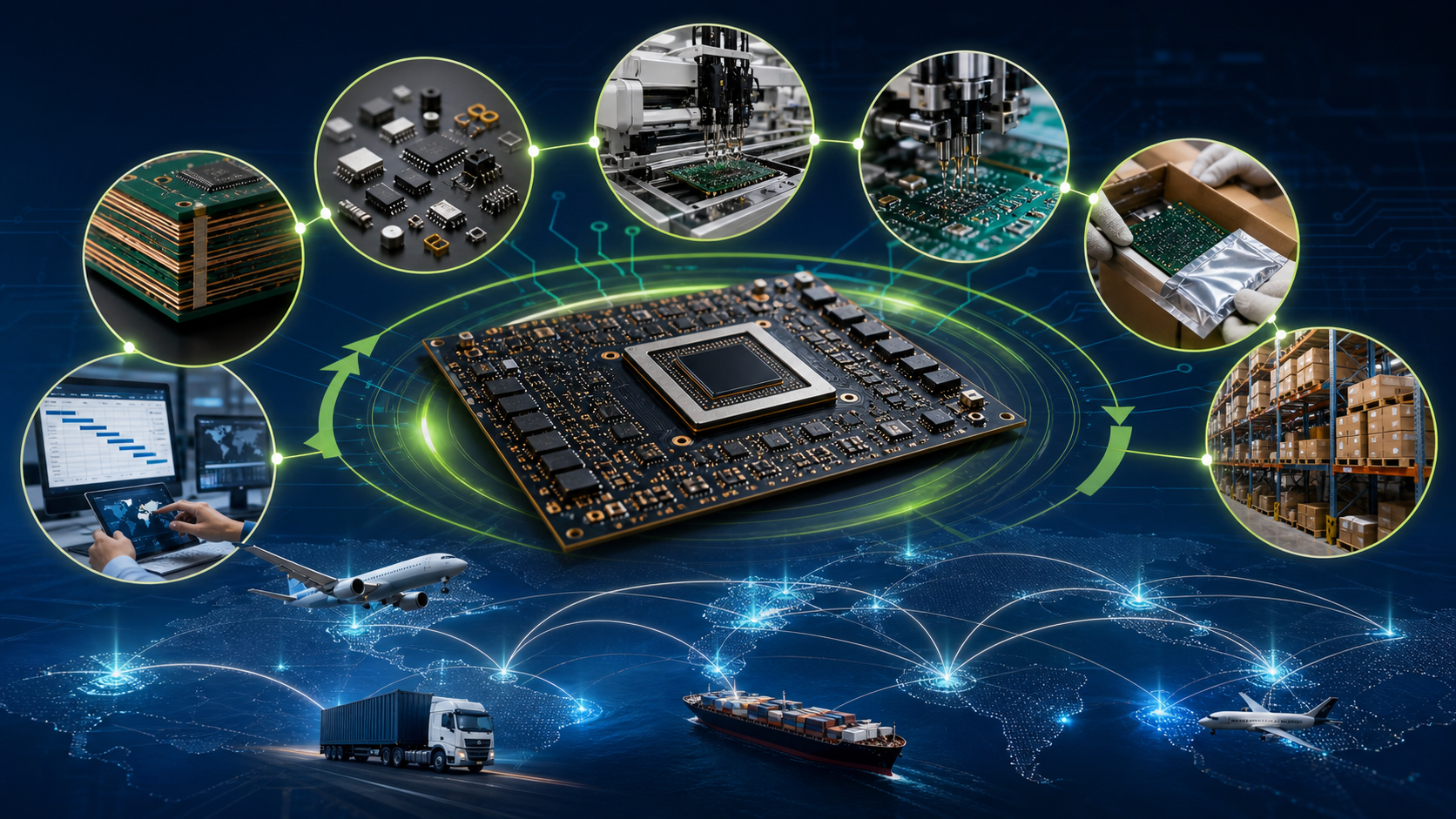 PCB and PCBA supply chain integration - Haiyue Technology